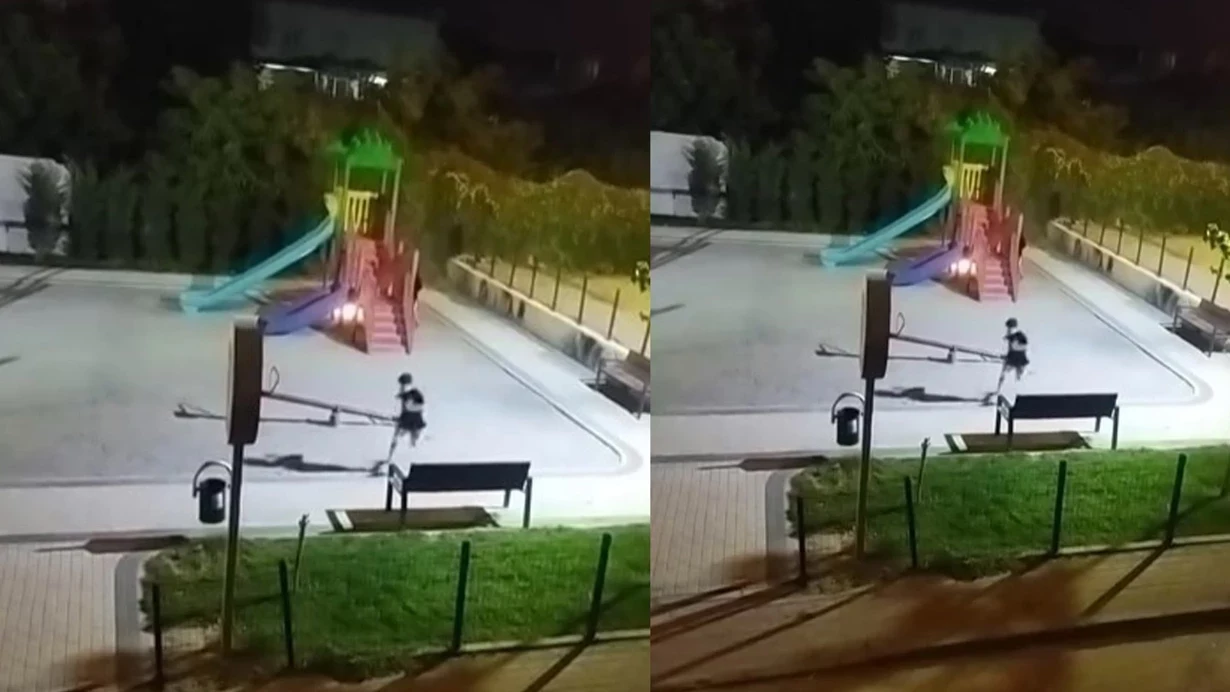 Uşaqlar yanğına səbəb oldu - Məhəllədəki parkı yandırdılar