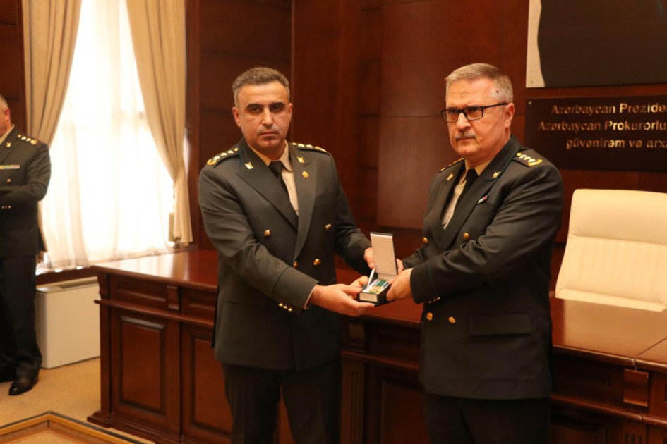 Hərbi Prokurorluqda tədbir keçirildi - FOTOLAR