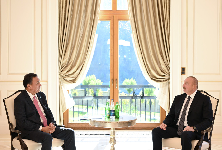 Prezident TDT-nin Baş katibini qəbul etdi
