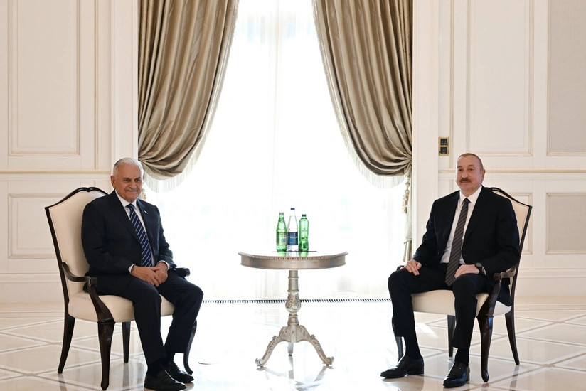 İlham Əliyev Binəli Yıldırımı qəbul etdi - FOTO