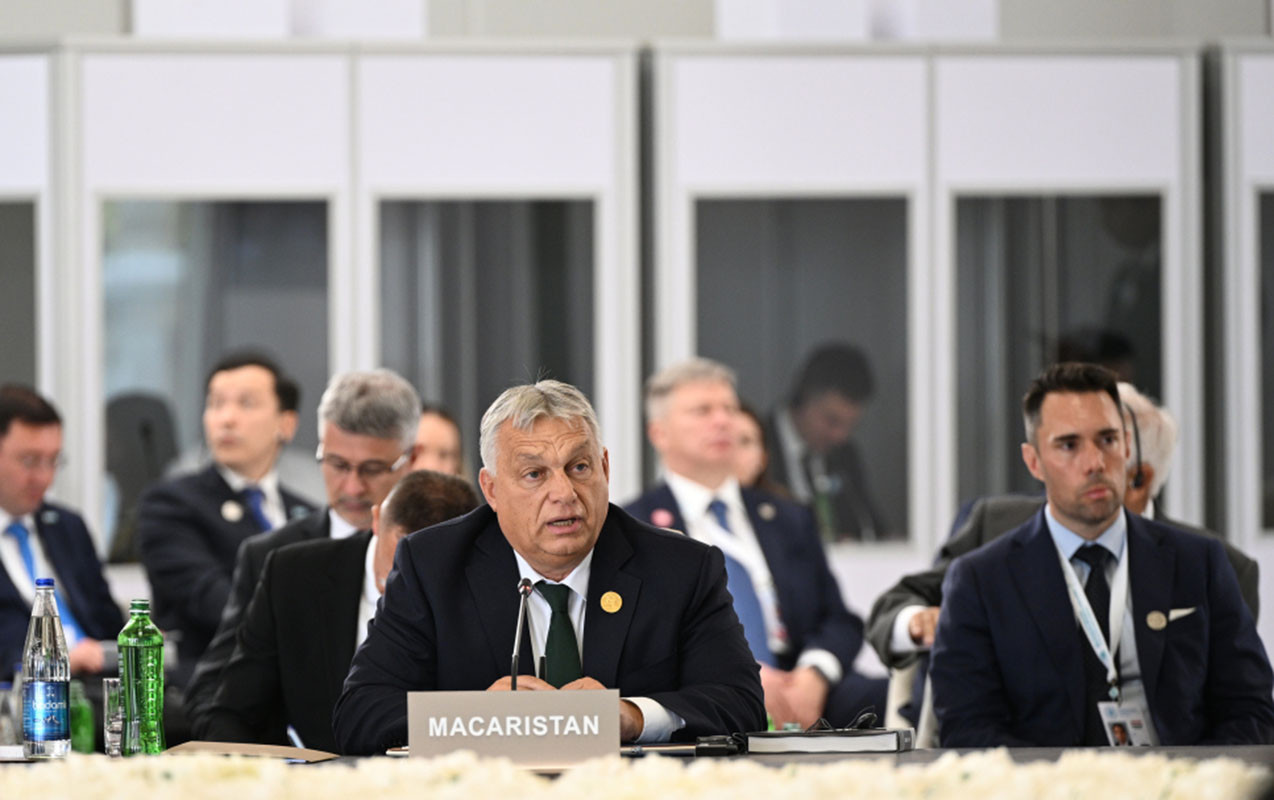 Orban Qəbələdəki Zirvə Görüşündən paylaşım etdi
