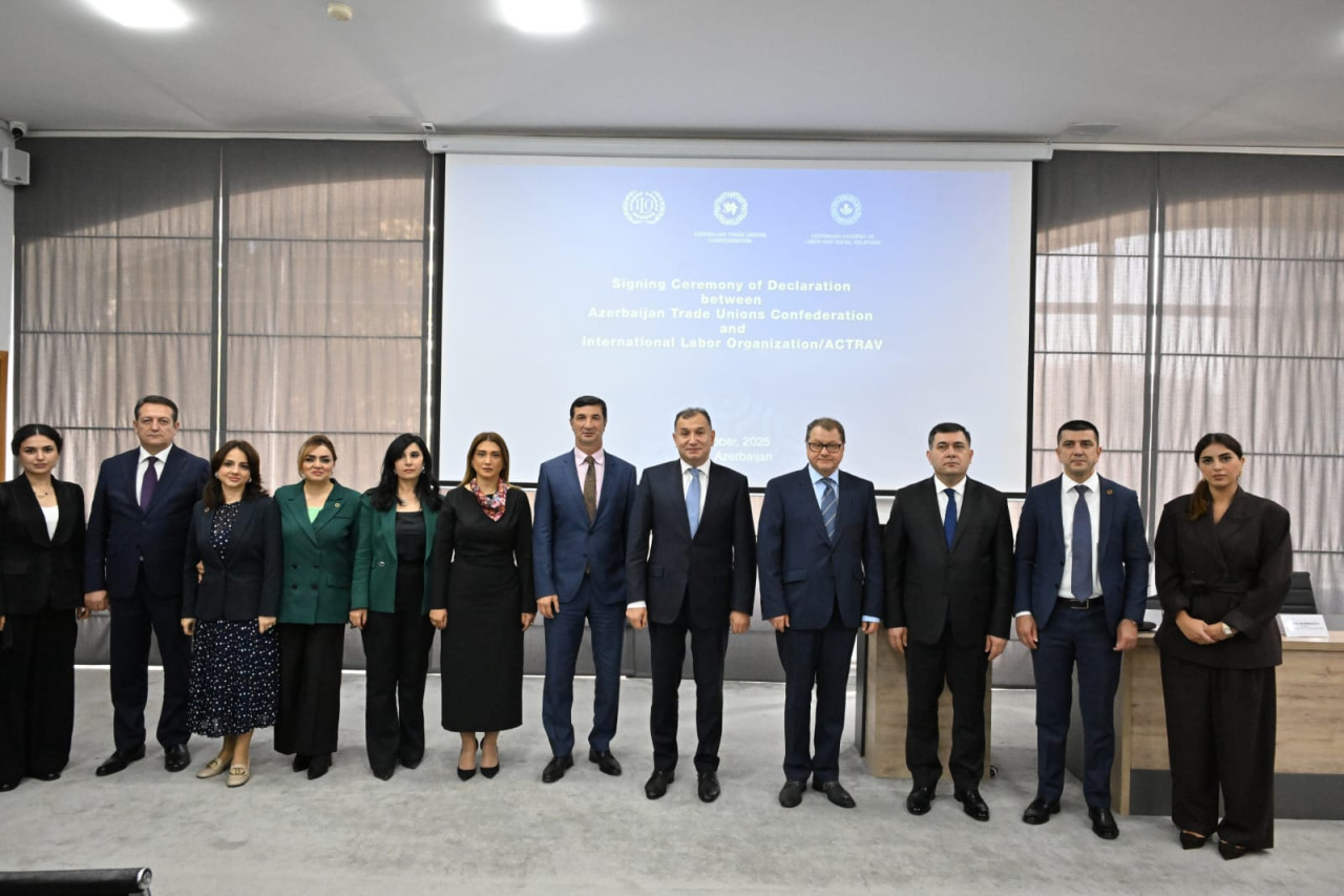 AHİK ilə ACTRAV arasında Bəyannamə imzalandı - FOTOLAR
