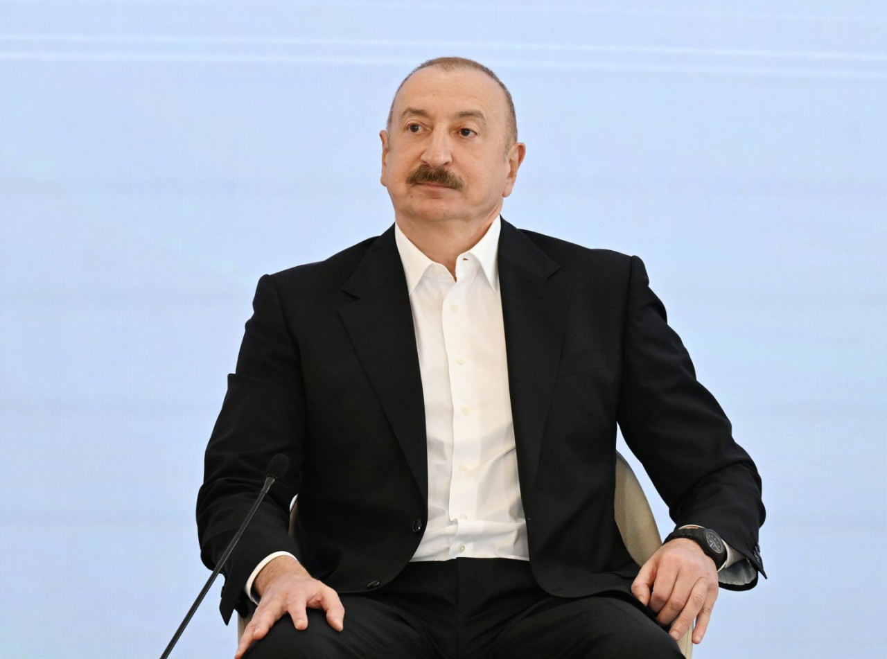 \"Bu gün Xəzər dənizi təəssüf ki, bir sıra ciddi ekoloji problemlərlə üzləşir\"