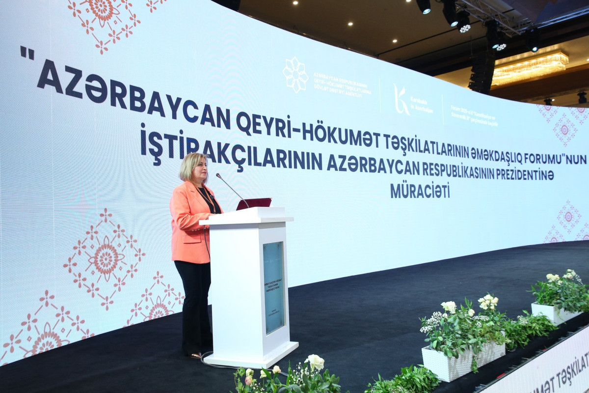 Əməkdaşlıq Forumunun iştirakçıları Prezidentə müraciət etdi