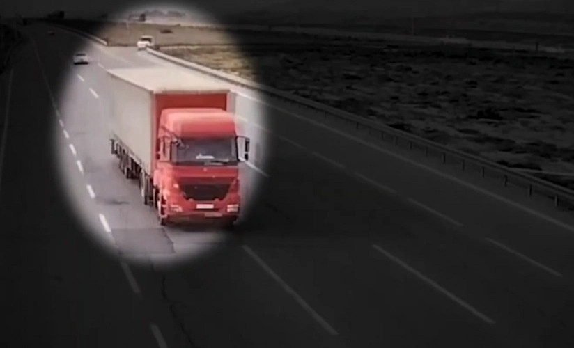 Bakıya TIR-la narkotik gətirən sürücü saxlanıldı - VİDEO