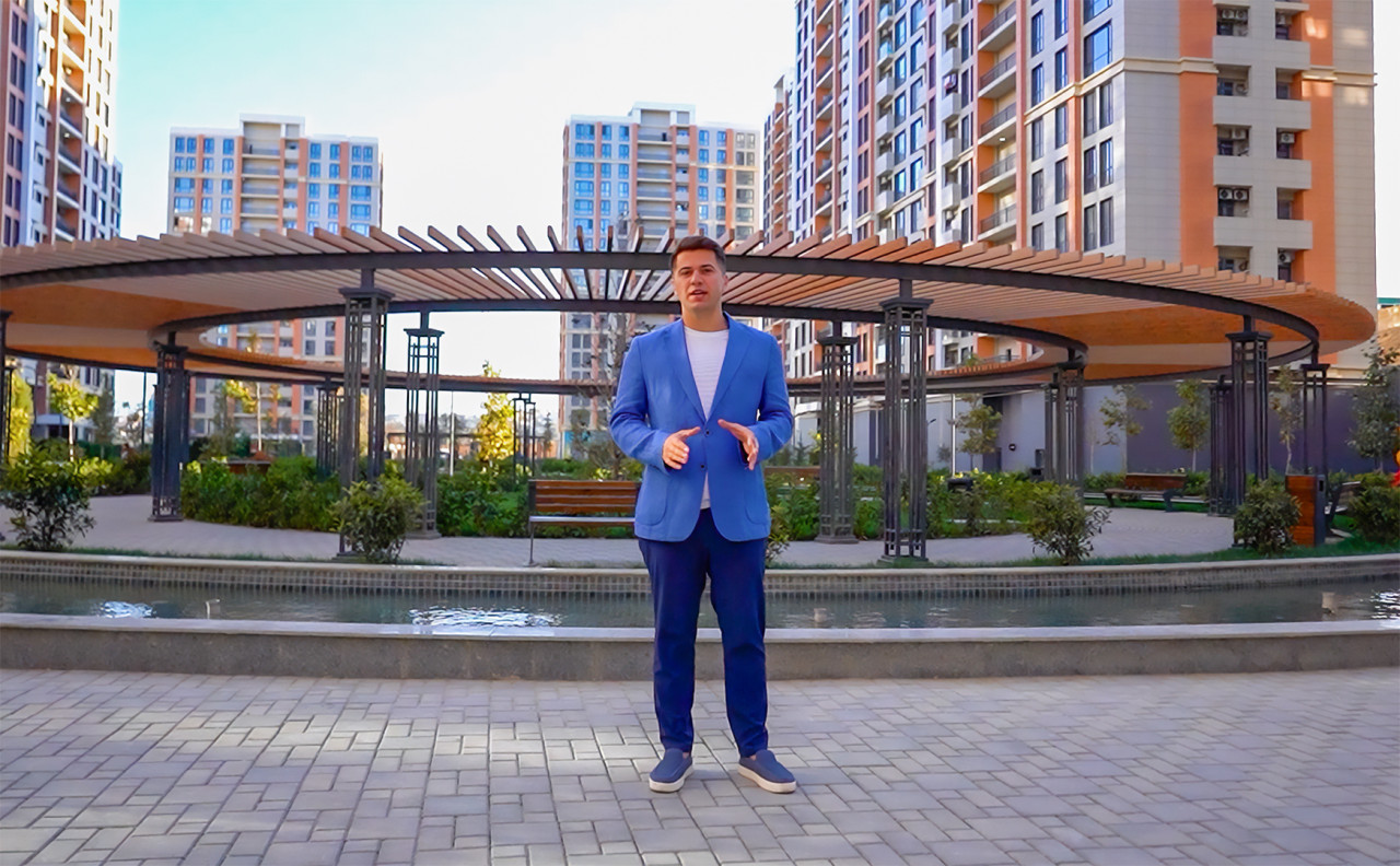 \"Park Yasamal\"da müasir fasad texnologiyası tətbiq olunur - \"Kristal!\"