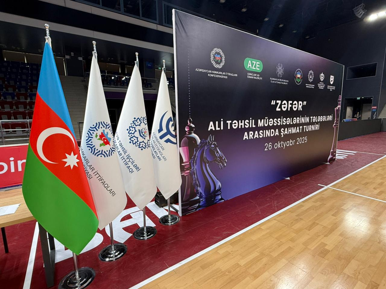 Ali təhsil müəssisələri arasında “Zəfər” şahmat turniri keçirildi - FOTOLAR