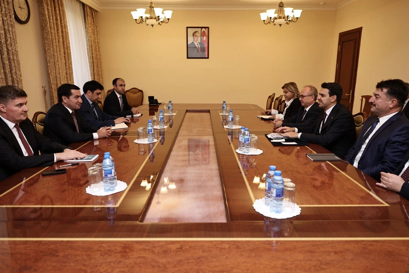 TİKA sədri Hikmət Hacıyevlə görüşdü