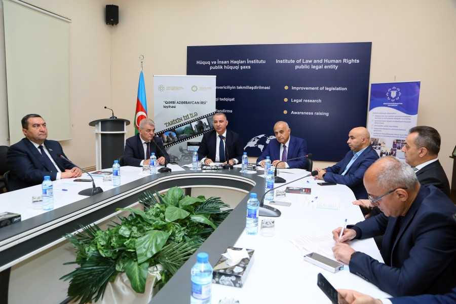 “Tarixin izi ilə” filminin təqdimatı keçirilib - FOTO/VİDEO