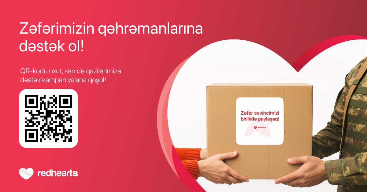 Qırmızı Ürəklər Fondundan “Zəfər Payı” aksiyası