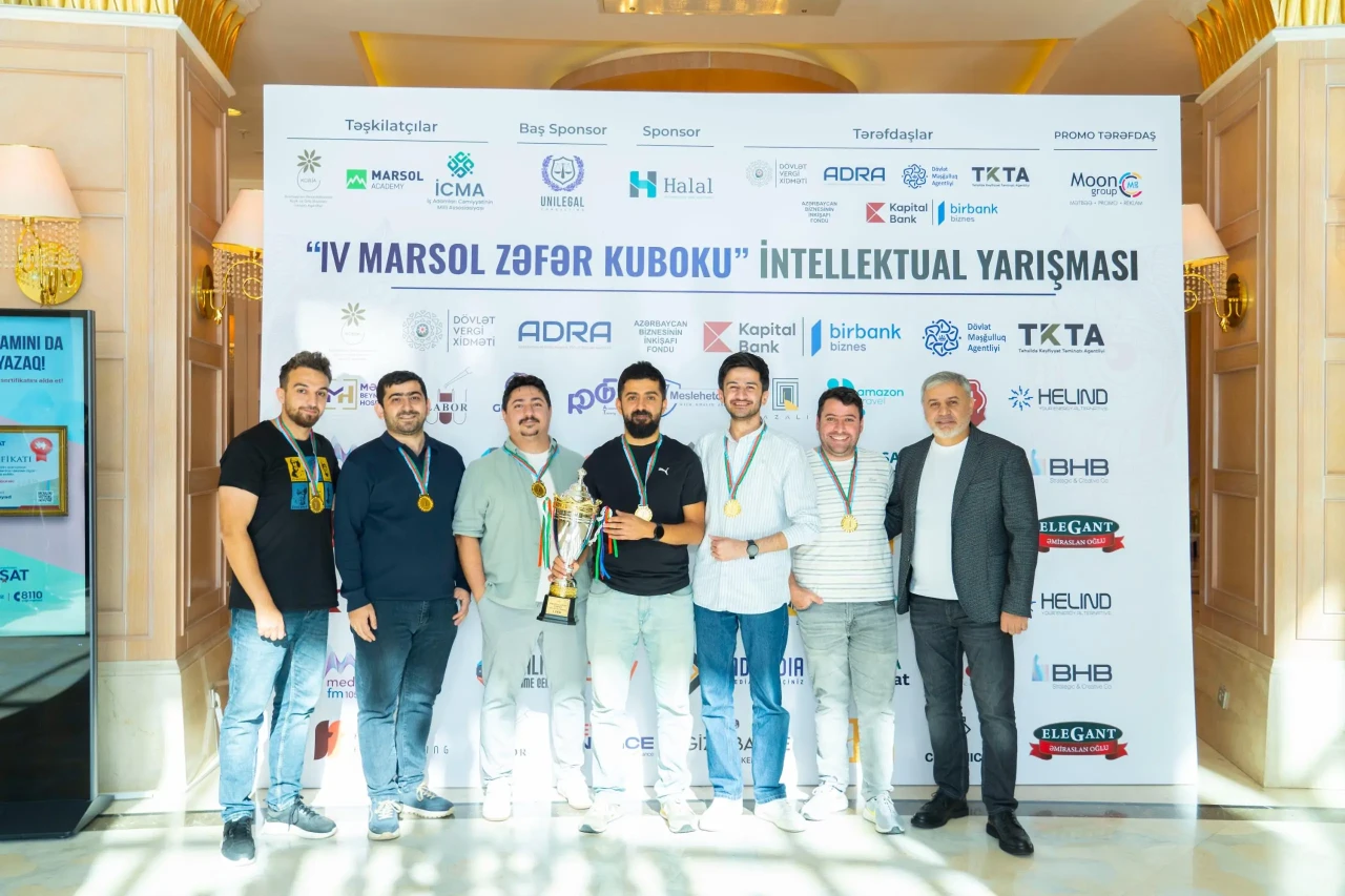 “4-cü Marsol Zəfər Kuboku” intellektual yarışı keçirilib - FOTO&nbsp;