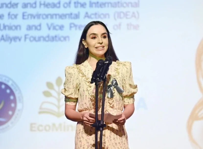 Leyla Əliyeva “EcoMind 2025” konfransında iştirak etdi - FOTOLAR