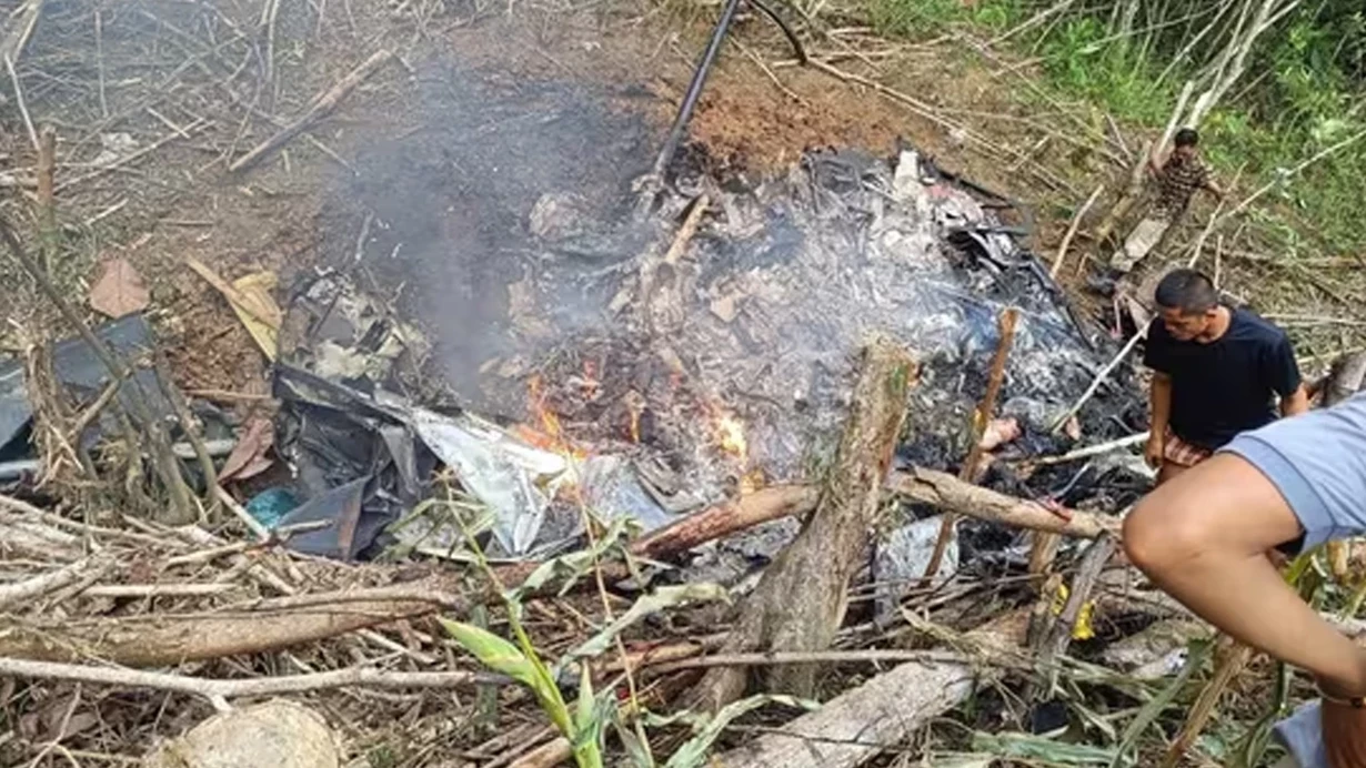 Helikopter qəza törətdi - Bir fəlakət daha