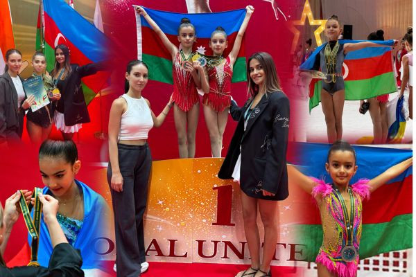 ProSport Gimnastika Klubunun yetirmələri beynəlxalq turnirdə uğur qazandılar - FOTOLAR
