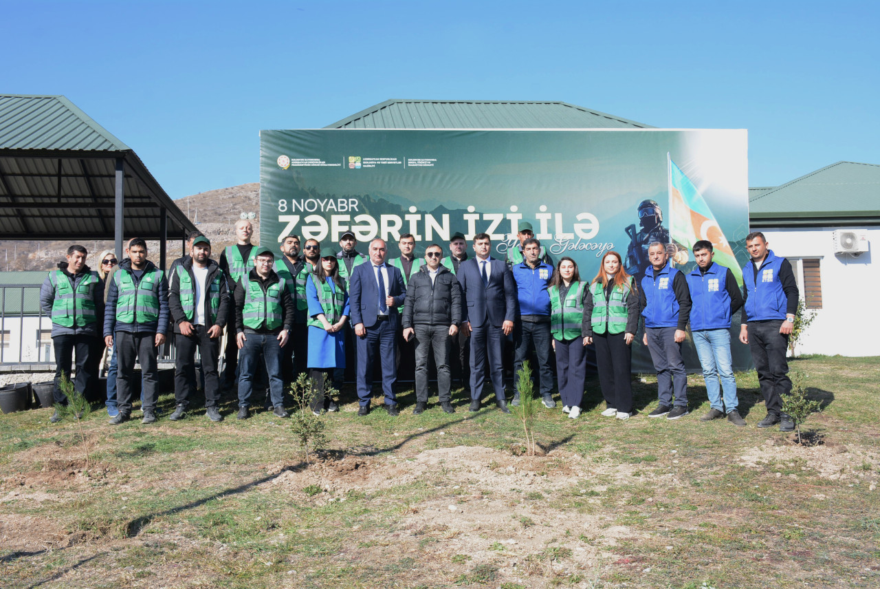 Kəlbəcərdə “Zəfərin izi ilə yaşıl gələcəyə” aksiyası keçirildi - FOTOLAR