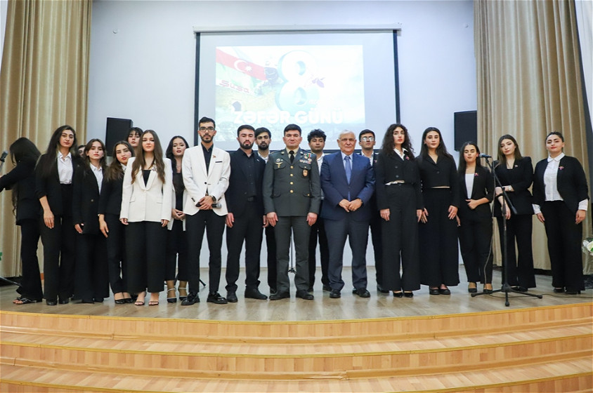 ADU-da Zəfər Gününün 5 illiyi qeyd olundu - Fotolar