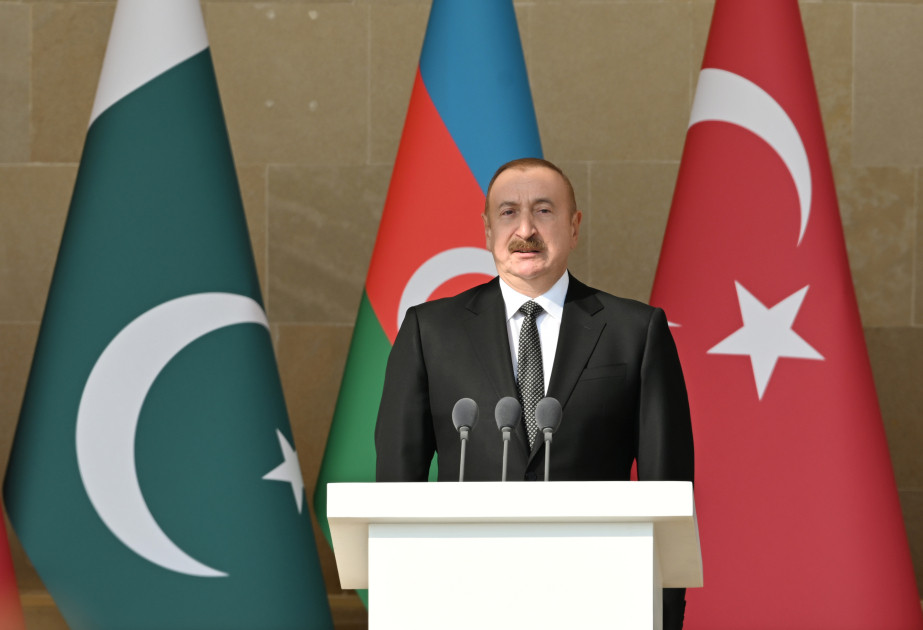 \"Bu gün Türkiyə hərbçilərinin iştirakı birliyimizin növbəti təzahürüdür\"