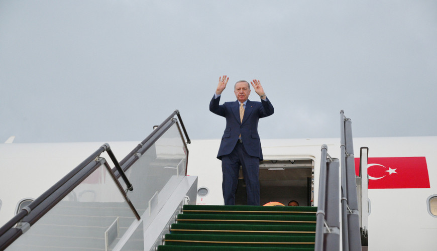 Ərdoğanın Azərbaycana səfəri başa çatıb 