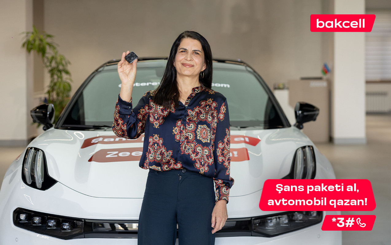 Bakcell abunəçisi 1 AZN-lə lüks avtomobil sahibi oldu