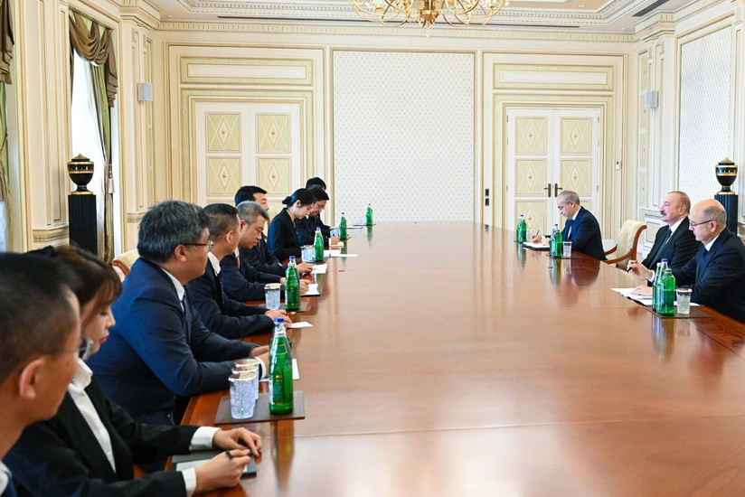 İlham Əliyev qəbul keçirdi - Fotolar