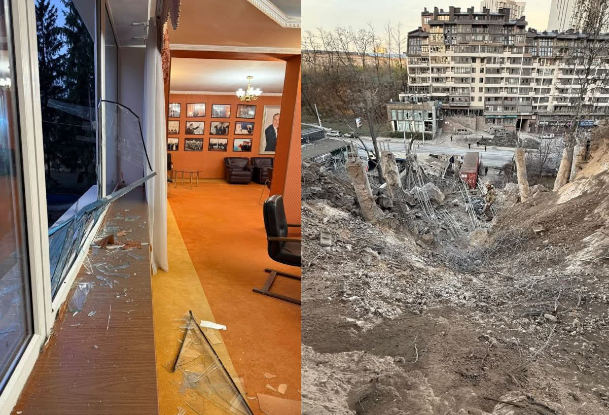 Fransa səfirliyimizin raket zərbəsinə məruz qalmasını pislədi