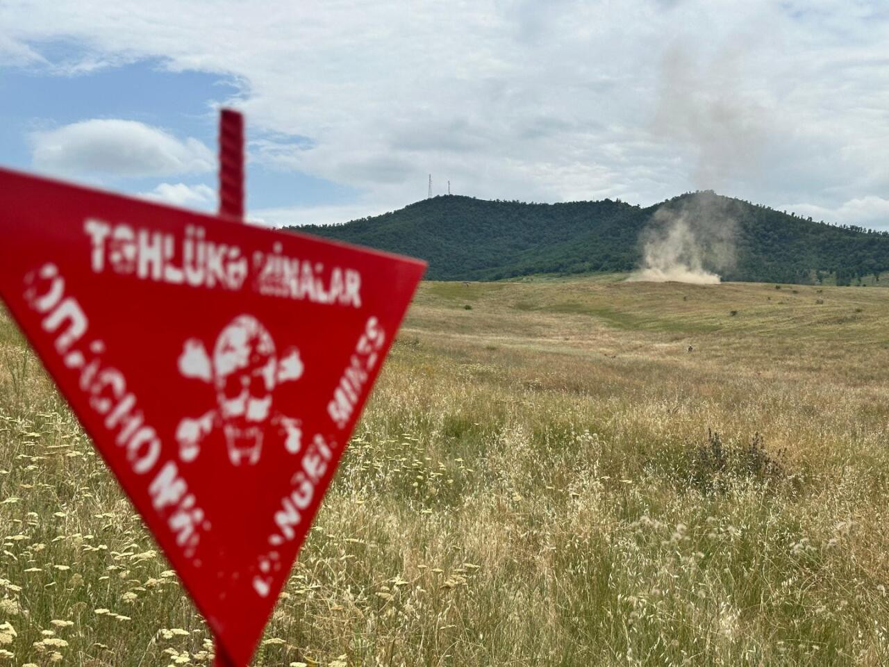 SON DƏQİQƏ! Ağdərədə bir nəfər minaya düşdü