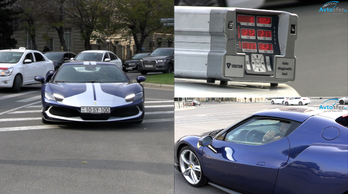 Reyddə 850 minlik maşınla saxlanılan sürücü kimin oğludur? - VİDEO