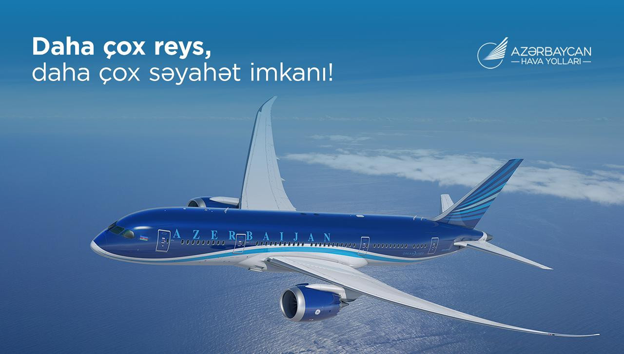 AZAL 20-dən çox beynəlxalq istiqamət üzrə reyslərin tezliyini artırır&nbsp;
