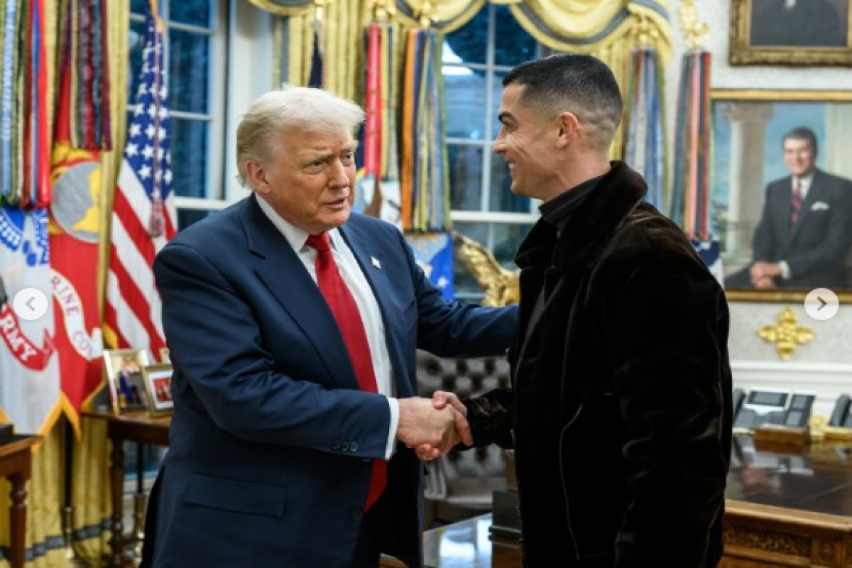 Ronaldo Trampla görüşünə dair paylaşım etdi