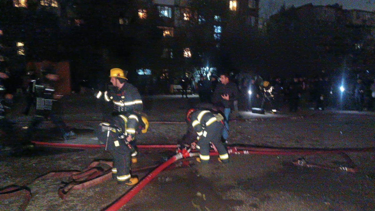 Yasamaldakı yanğında xəsarət alanların SON VƏZİYYƏTİ 