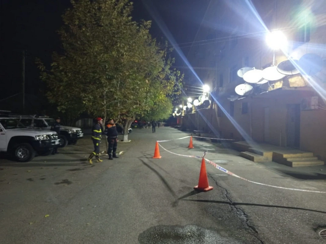 Goranboyda binanın döşəməsi çökdü - YENİLƏNİB