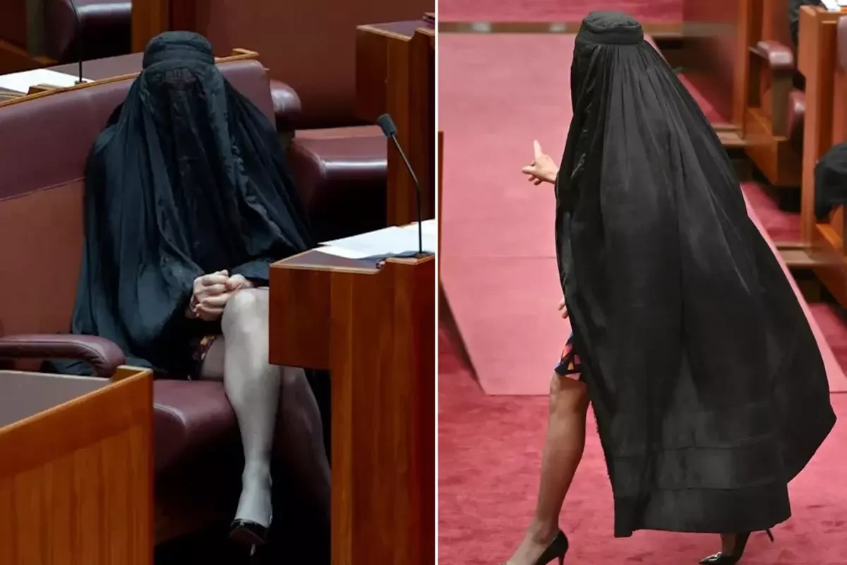 Qısa yubka və çarşafla Senata girdi - Qalmaqal yaratdı