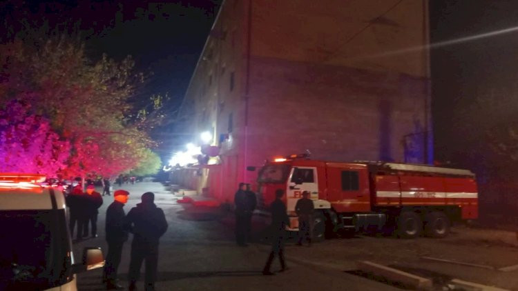 Goranboyda döşəməsi çökən bina söküləcək - RƏSMİ