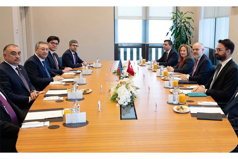 Xələf Xələfov Ərdoğanın baş müşaviri ilə görüşdü