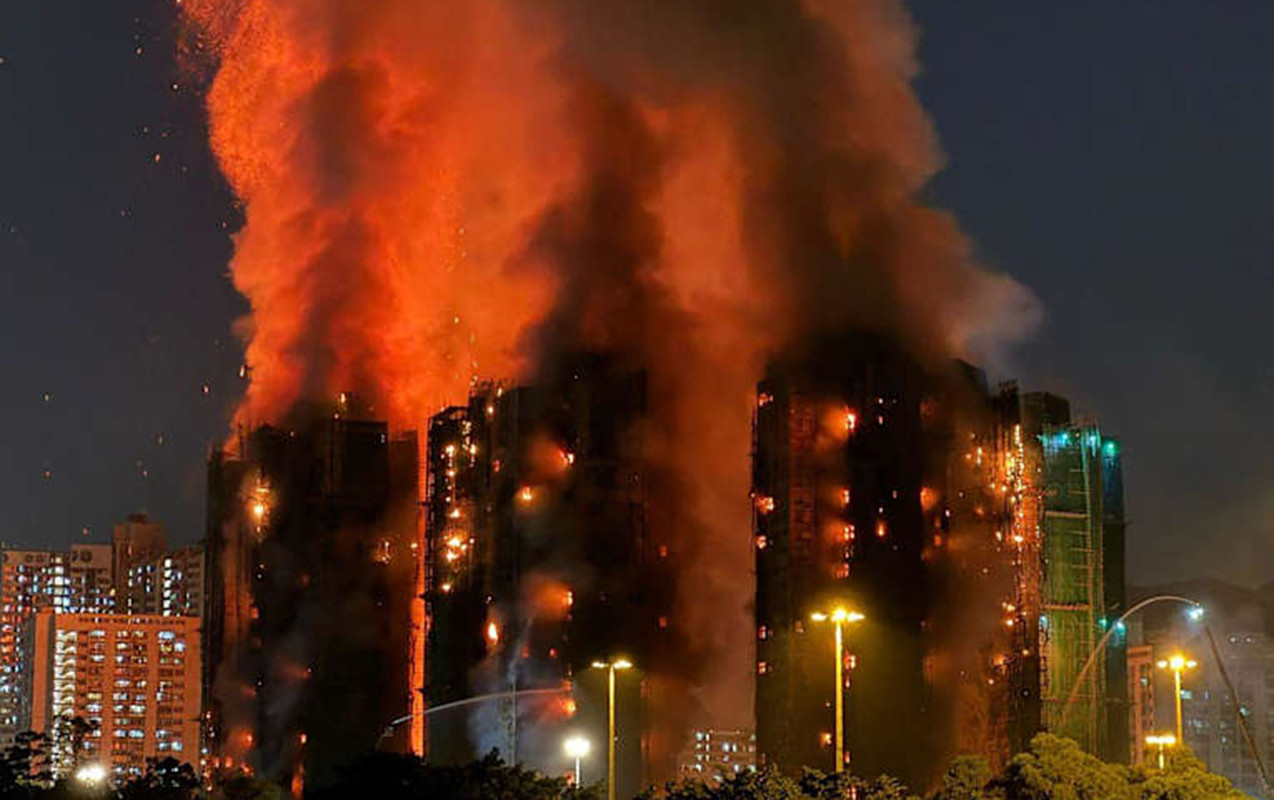 Honkonqda yanğında ölənlərin sayı 146-ya çatdı&nbsp;