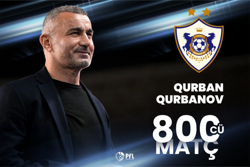 Qurban Qurbanov “Qarabağ”la 800-cü oyununu keçirdi