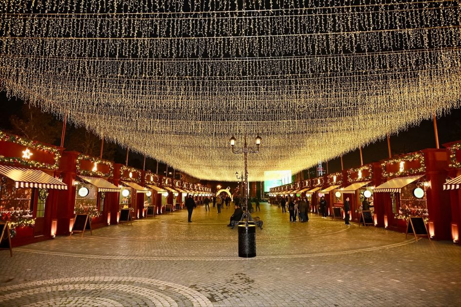 Bulvarda qış əyləncəsi - VİDEO