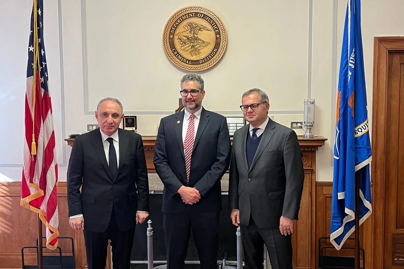 Baş prokuror ABŞ-də rəsmi səfərdə olub - FOTOLAR