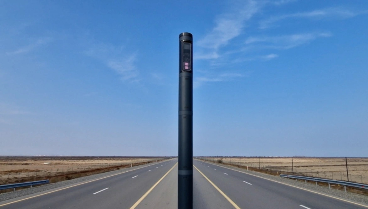 Ödənişli yolda xüsusi radarlar - VİDEO