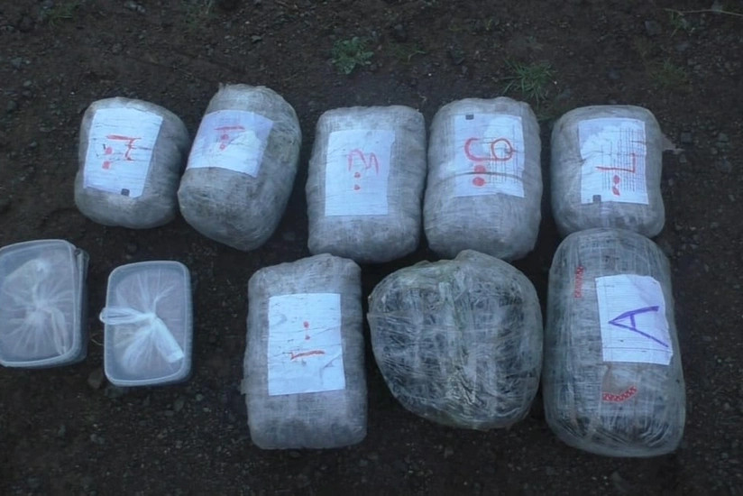 24,6 kiloqramdan artıq narkotik aşkarlandı