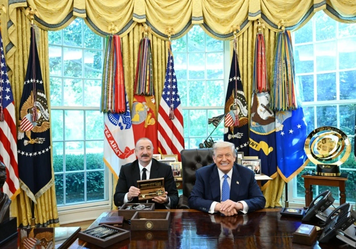 Tramp İlham Əliyevə təşəkkür etdi