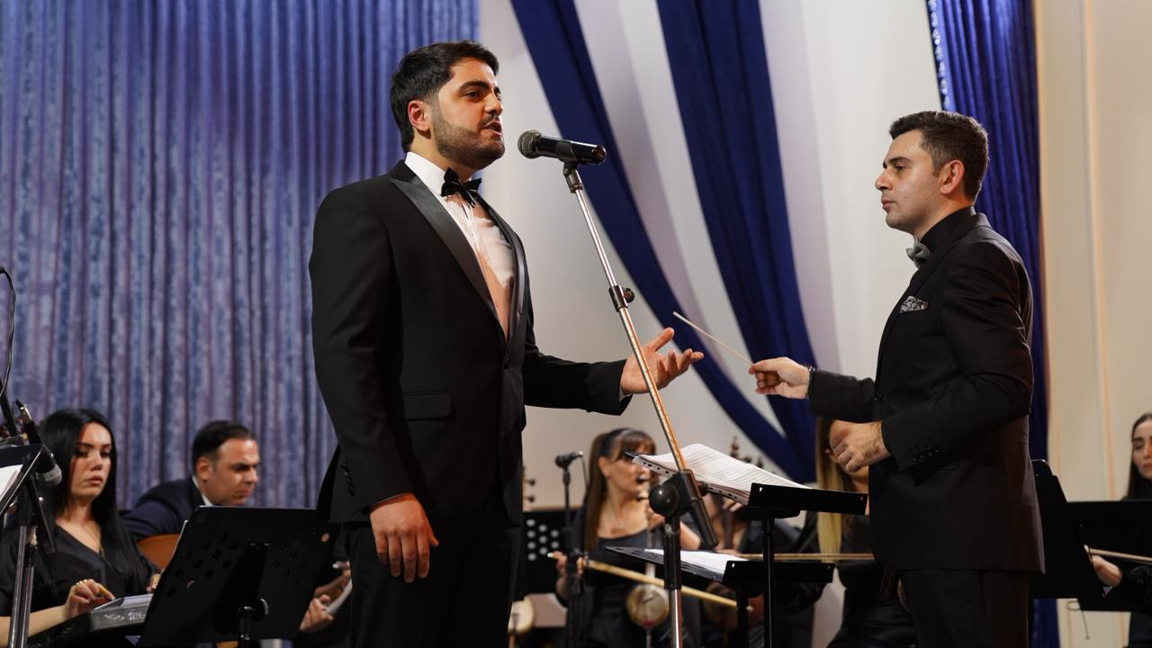 Xalq Çalğı Alətləri Orkestri Xaçmazda konsert verdi - FOTOLAR