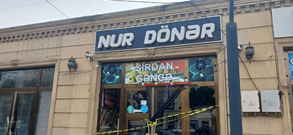 Şagirdlərin zəhərləndiyi dönərxana bağlandı