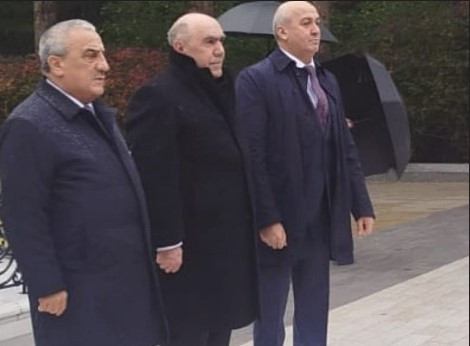 Qaralov, Usubov və Sultanov bir arada - FOTOLAR