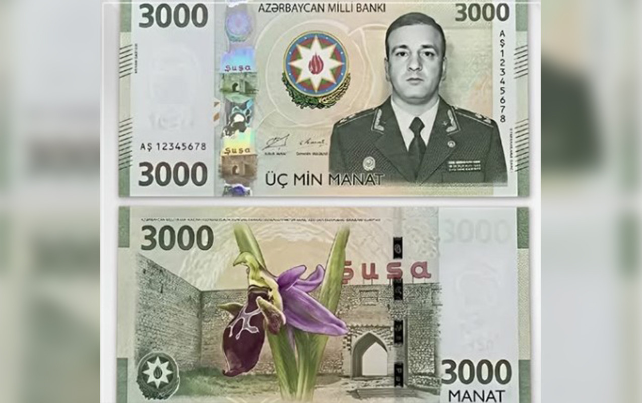 Üzərində Polad Həşimovun şəkli olan 3 minlik əsginaslar tədavülə buraxılıb?