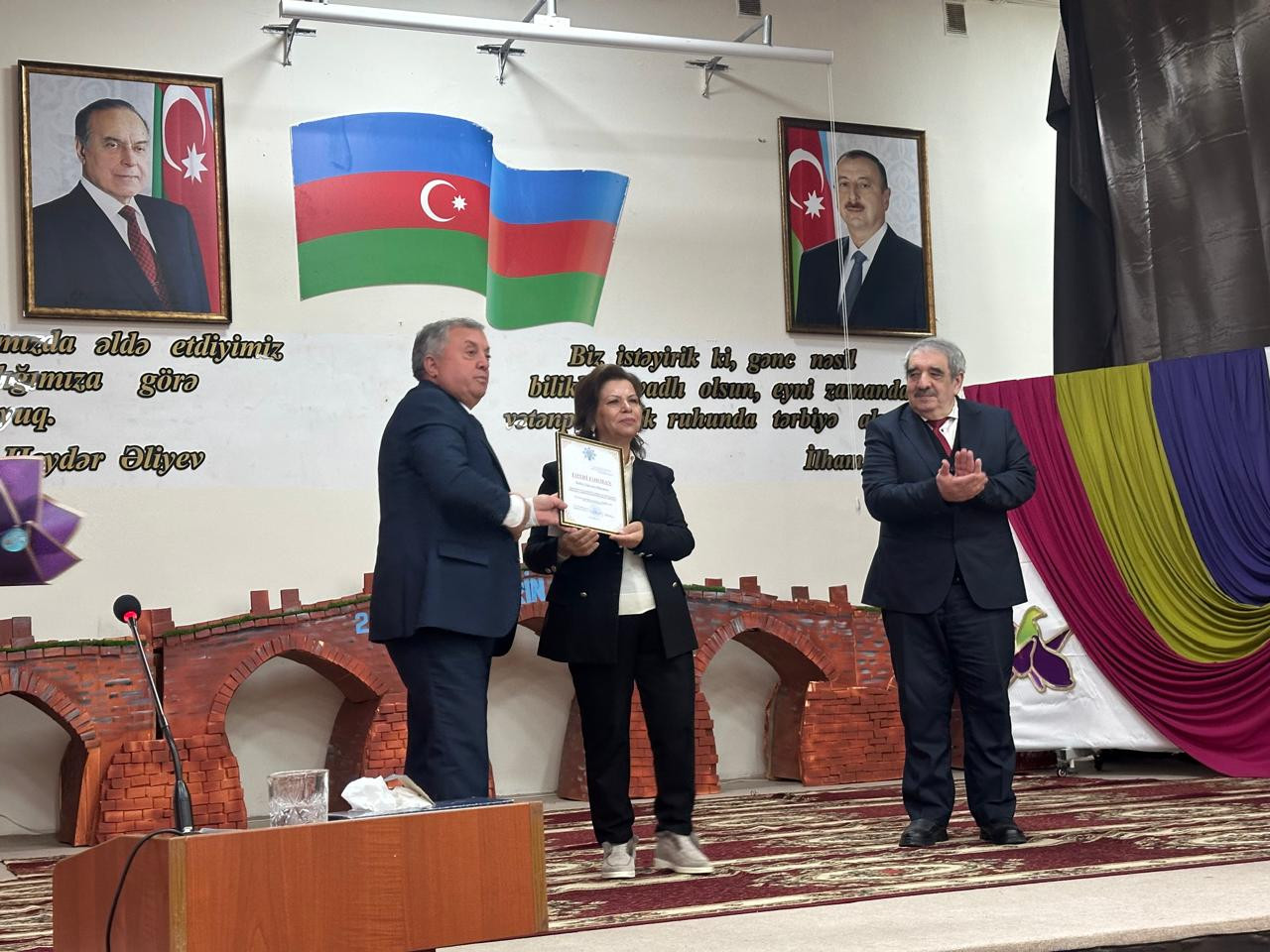 288 nömrəli məktəbdə tədbir keçirildi - FOTOLAR