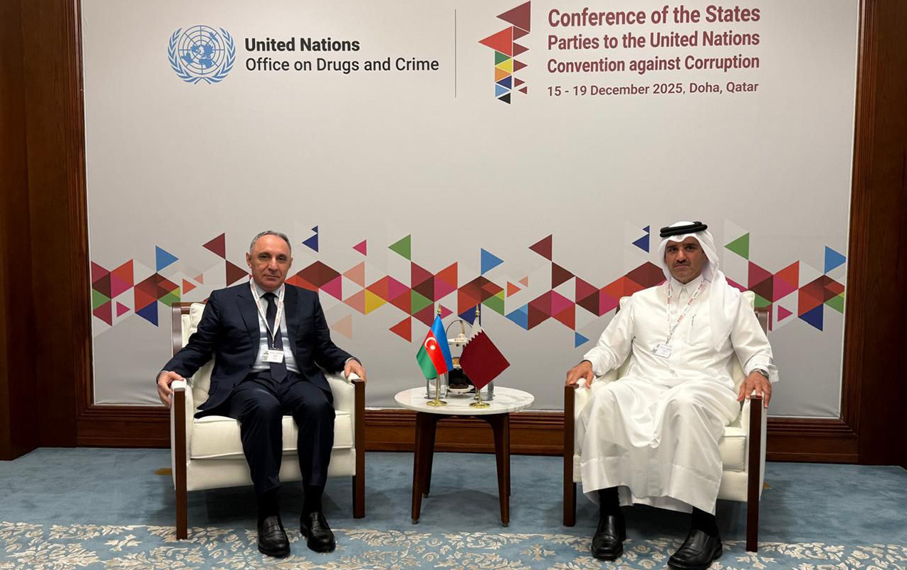 Kamran Əliyev bir sıra görüşlər keçirdi - FOTOLAR