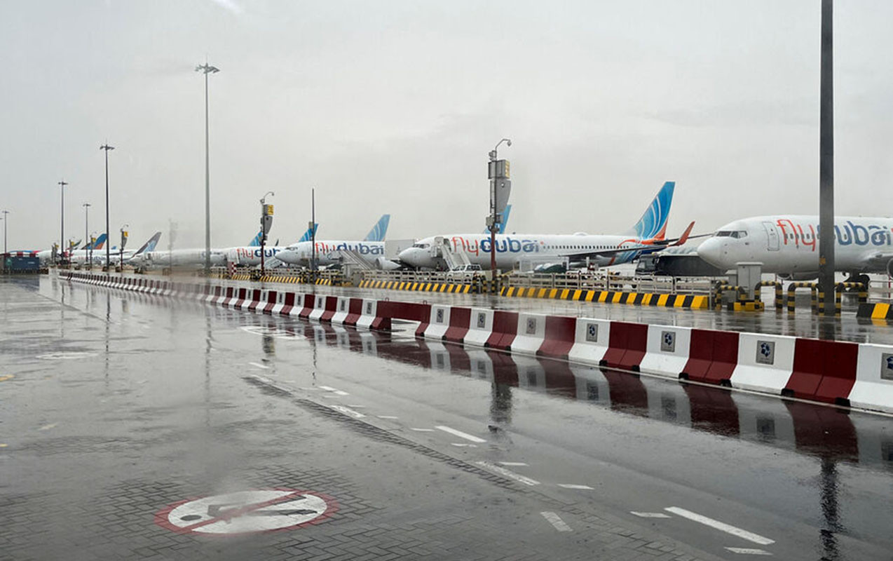 Dubay aeroportunda 200-dən çox reys gecikdi
