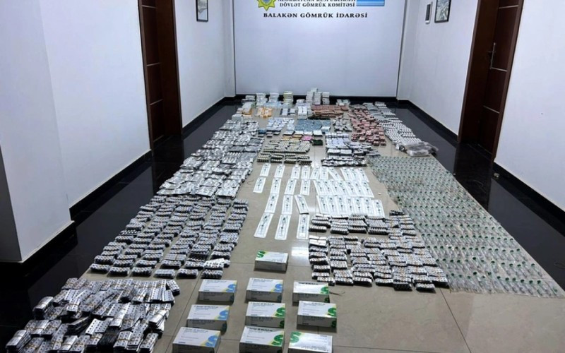 Külli miqdarda dərman vasitəsinin Azərbaycana gətirilməsinin qarşısı alındı - VİDEO&nbsp;