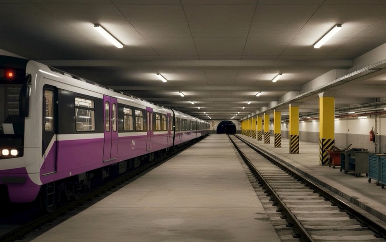 “İçərişəhər” metrosunda yeni dönmə tuneli tikilir - VİDEO